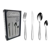 Faqueiro Premium em Aço Inox - Laradore Elegance (24 Peças) Faqueiro Premium em Aço Inox - Laradore Elegance (24 Peças)