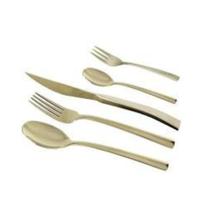 Faqueiro Ravel 101 Peças Aço Inox Champanhe PVD Fracalanza - Saldão