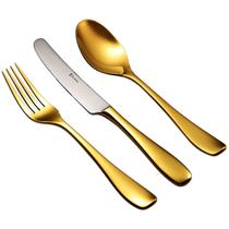 Faqueiro St. James 130 Peças Serenity Dourado Faqueiro St. James 130 Peças Serenity Dourado