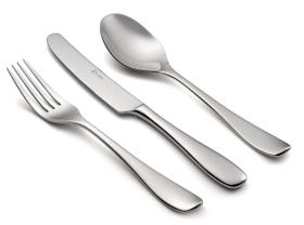 Faqueiro St. James 130 Peças Serenity Inox