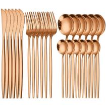 Faqueiro Talheres Jogo De Jantar 24 Peças Jogo De Jantar Itens Mesa Posta - Kit 24 Peças Slim Faqueiro Talheres Jogo De Jantar 24 Peças Jogo De Jantar Itens Mesa Posta - Kit 24 Peças Slim