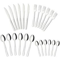 Faqueiro Tramontina 24 Pçs Buzios de Aço Inox