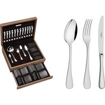 Faqueiro Tramontina Aço Inox C/ Estojo Classic 101 Pç