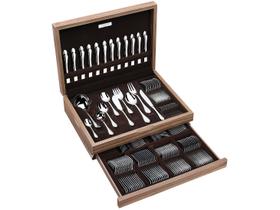 Faqueiro Tramontina Aço Inox C/ Estojo Vicenza 130 Pç