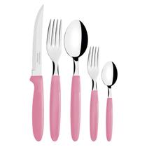 Faqueiro Tramontina Aço Inox Ipanema 60 Pç Rosa