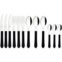 Faqueiro Tramontina Aço Inox Leme 12 Pç Preto