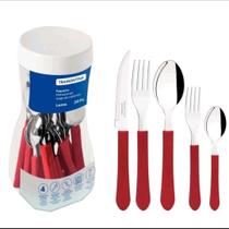 Faqueiro Tramontina Aço Inox Leme Conjunto 20 Peças Facas Talheres Modernos