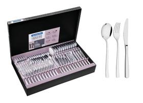 Faqueiro Tramontina Berlim 72 Peças com Faca para Churrasco Forjada