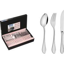 Faqueiro Tramontina com Faca de Churrasco Inox 36 Peças