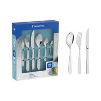 Faqueiro Tramontina Cosmos Aço Inox com Facas para Churrasco 30 Peças Faqueiro Tramontina Cosmos Aço Inox com Facas para Churrasco 30 Peças