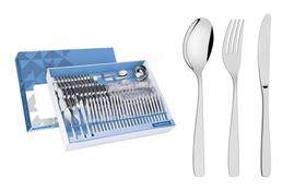 Faqueiro Tramontina Cosmos Aço Inox Facas Mesa Acabamento Brilho 101 Peças