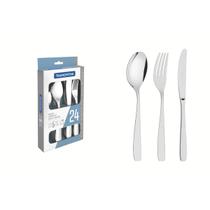 Faqueiro Tramontina Cosmos em Aço Inox com Facas de Mesa 24 Peças Faqueiro Tramontina Cosmos em Aço Inox com Facas de Mesa 24 Peças