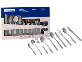 Faqueiro Tramontina Inox 100 Peças - Malibu Faqueiro Tramontina Inox 100 Peças - Malibu