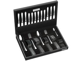 Faqueiro Tramontina Inox 42 Peças Satri 66982203 com Estojo Faqueiro Tramontina Inox 42 Peças Satri 66982203 com Estojo