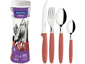 Faqueiro Tramontina Inox Ipanema 23398491 - 24 Peças Faqueiro Tramontina Inox Ipanema 23398491 - 24 Peças
