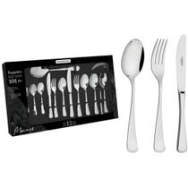 Faqueiro Tramontina Inox Mônaco Facas para Mesa 101 Peças