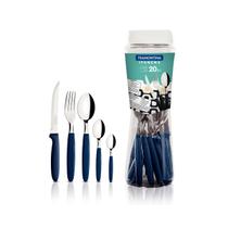 Faqueiro Tramontina Ipanema 20 peças Azul