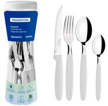 Faqueiro TRAMONTINA Ipanema - 24 Peças - Branco