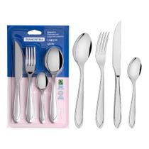 Faqueiro Tramontina Laguna Aço Inox Alto Brilho 16 Peças