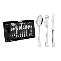 Faqueiro Tramontina Mônaco Aço Inox com Facas Mesa Faqueiro Tramontina Mônaco Aço Inox com Facas Mesa