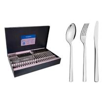 Faqueiro Tramontina Oslo em Aço Inox com Facas de Mesa 72 Peças 66985150