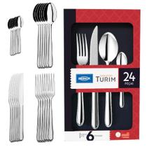 Faqueiro turim 24pcs compacto
