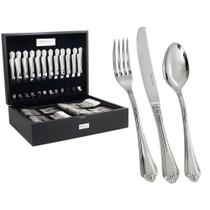 Faqueiro Victorian 101 Peças Aço Inox Com Estojo Fracalanza