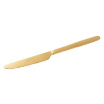Faqueiro Viena 12 Peças Dourado Aço Inox Wolff