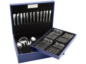 Faqueiro Wolff Inox Pisa com Estojo 101 Peças Faqueiro Wolff Inox Pisa com Estojo 101 Peças