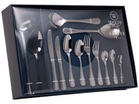 Faqueiro Wolff Mesa Inox 101 Peças Avalon