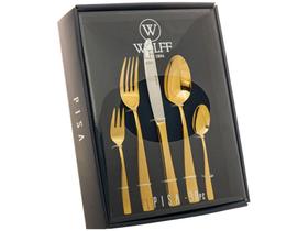Faqueiro Wolff Mesa Inox 30 Peças Pisa