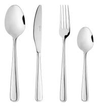 Faqueiro Wolff Mesa Posta Nice 16 Peças - Aço Inox Cor Nice