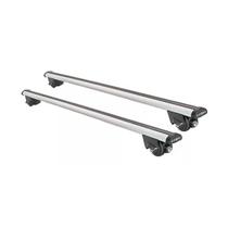 Farad Rack De Teto Grey Bagageiro Travessas Alumínio Fixação BM04 Antifurto Suporta 100kg