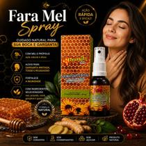 Faramel Spray Aromatizante Bucal 30ml com Mel Própolis Romã Gengibre e Guaco Faramel Spray Aromatizante Bucal 30ml com Mel Própolis Romã Gengibre e Guaco