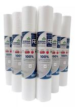 Fardo 6 Bobina Plástica Picotada Fundo Reto 50x60 P/11kg