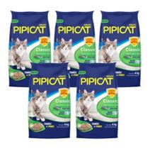 Fardo Areia Sanitária Para Gatos Pipicat Classic 5x4 Kg Fardo Areia Sanitária Para Gatos Pipicat Classic 5x4 Kg