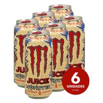 Fardo c/ 6 latas Energético Monster Energy Pacific Punch 473ml