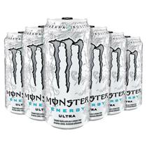 Fardo c/ 6 latas Energético Monster Energy Zero Ultra 473ml