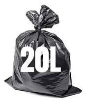 Fardo De Saco De Lixo Preto 20l C/ 500un Fardo De Saco De Lixo Preto 20l C/ 500un