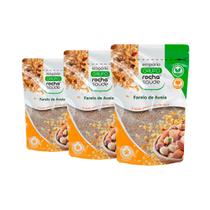Farelo de Aveia Integral 100% Puro Kit 3 Alta Qualidade 200g