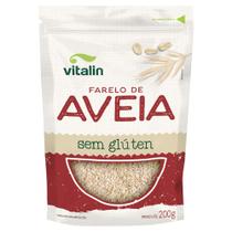 Farelo de Aveia Vitalin Sem Glúten 200g Farelo de Aveia Vitalin Sem Glúten 200g