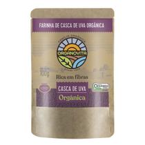 Farinha Casca de Uva Orgânica Organovita 100g