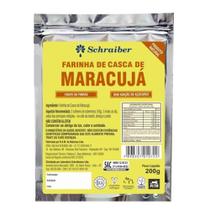 Farinha Casca Maracujá 200G Schraiber