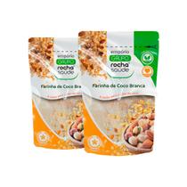 Farinha Coco Branca Selecionado Kit 2 Alta Qualidade 100g