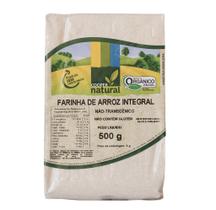 Farinha de arroz integral orgânico à vácuo coopernatural 500 g