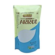 Farinha De Arroz Orgânica Vegana Sem Glúten Ecobio 500g
