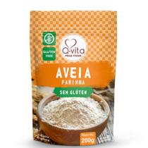 Farinha de Aveia Sem Glúten Q-VITA 200g