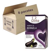 Farinha De Berinjela Q-Vita 120G (6 Pacotes)