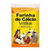 Farinha de calcio 1kg vetbras