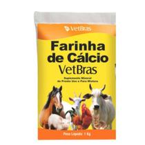 Farinha de Cálcio Suplemento Para Animais 1 kg - VetBras